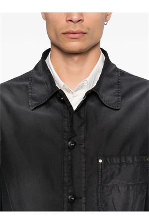 Giacca Kaban in cotone nero MAISON MARGIELA | S50AM0656M35702900